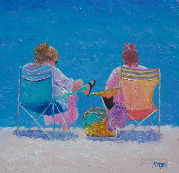 Soaking up the Sun Oil Paintings